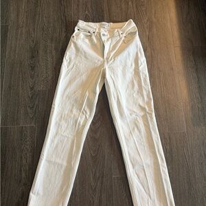 Abercrombie & Fitch Curve Love Ultra High Rise 90s Straight Jean